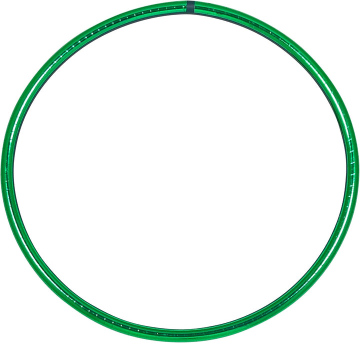 Metallic Hula Hoop Reifen, Ø80/90/100cm Grün Ø90cm, Grün Ø90cm