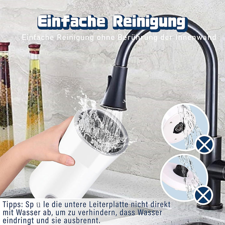 Huogary Milchaufschäumer Einfacher Milchaufschäumer und Dampfer 2-in-1 Milchdampfer mit heissem Milc