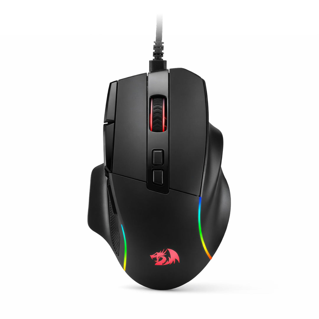 Redragon M925 Kabelgebundene Gaming-Maus, 24.000 DPI Optische Maus 10 programmierbaren Tasten, ergon
