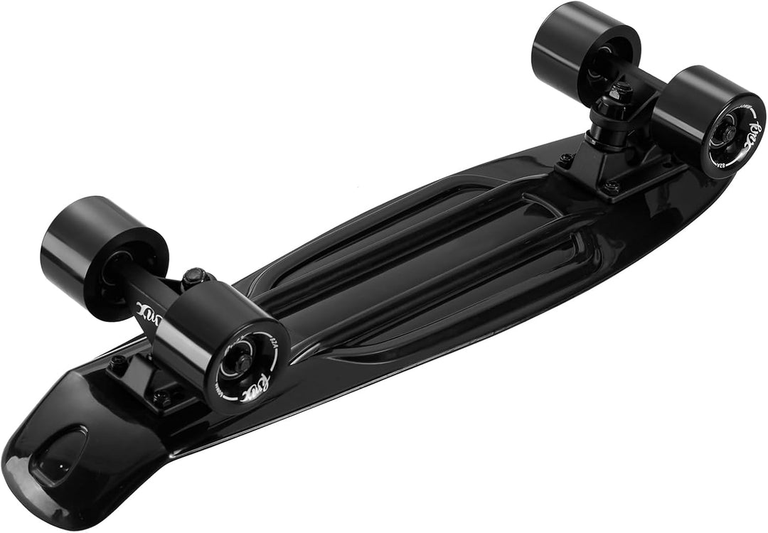 KMX 55,9 cm Mini Cruiser Skateboard für Jungen Mädchen und Jugendliche, komplettes Anfänger-Skateboa