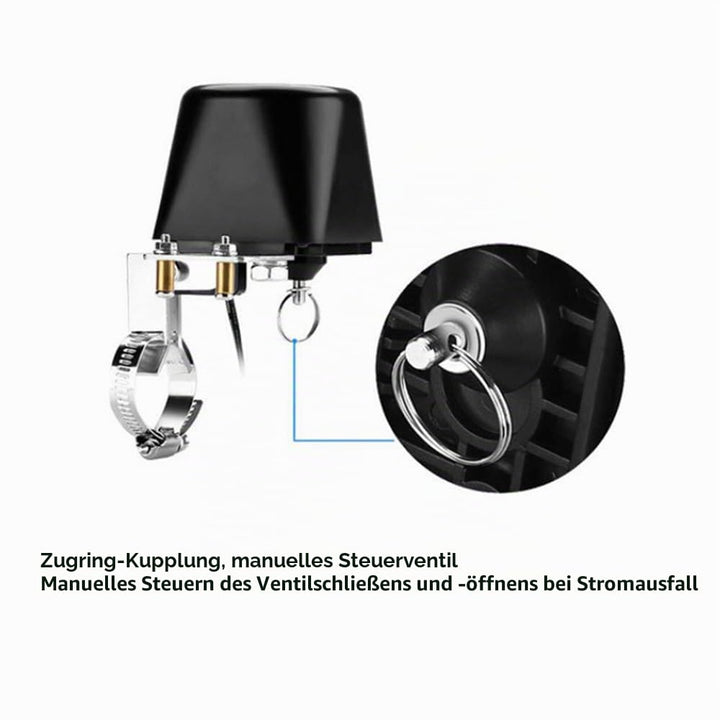 Mengshen Smart WiFi Wasserventil Wasserabschaltung WiFi Elektrisches Wasser Gasabsperrung Controller