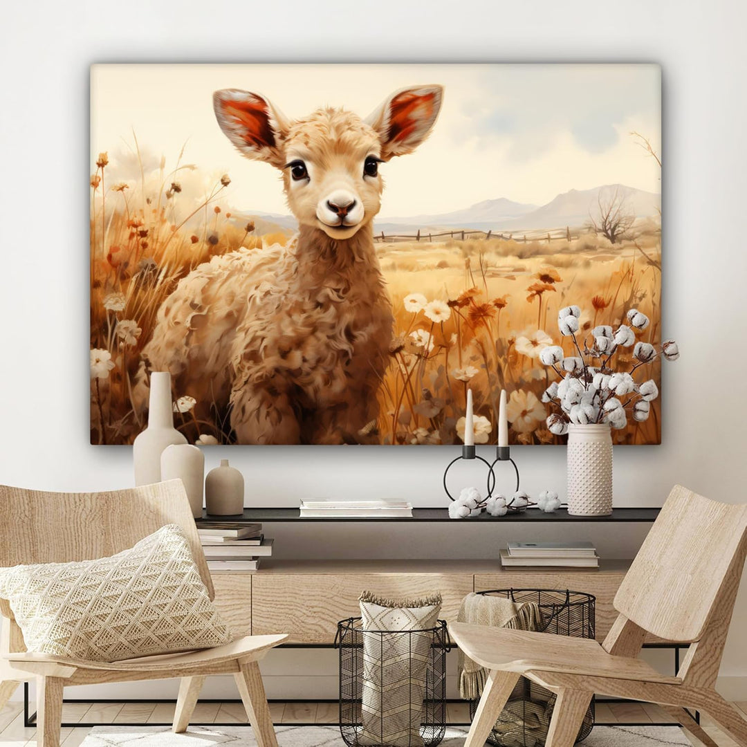 MuchoWow© Leinwandbild Gross 120x80 cm XXL Dekoration Wohnzimmer Bilder Aufhängen Wall Decoration Li