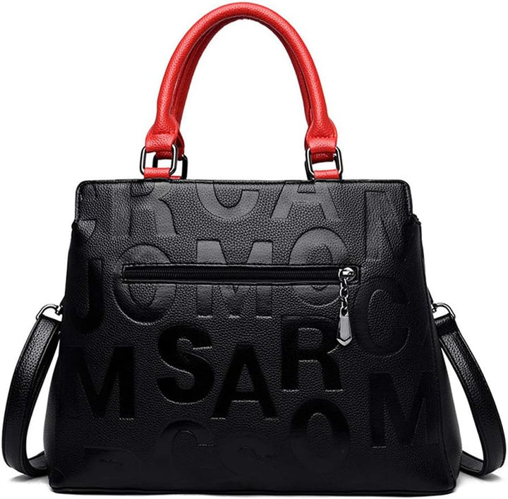 BUKESIYI Damen Tasche Umhängetasche Handtasche Frauen Klein Schultertasche Weekender Lack PU Leder C