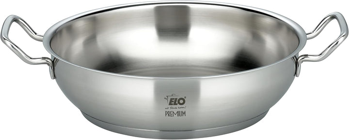 ELO Premium Topfset Gourmet Plus 5 tlg., für alle Herdarten geeignet, Edelstahl, integriertes Öl-Dos