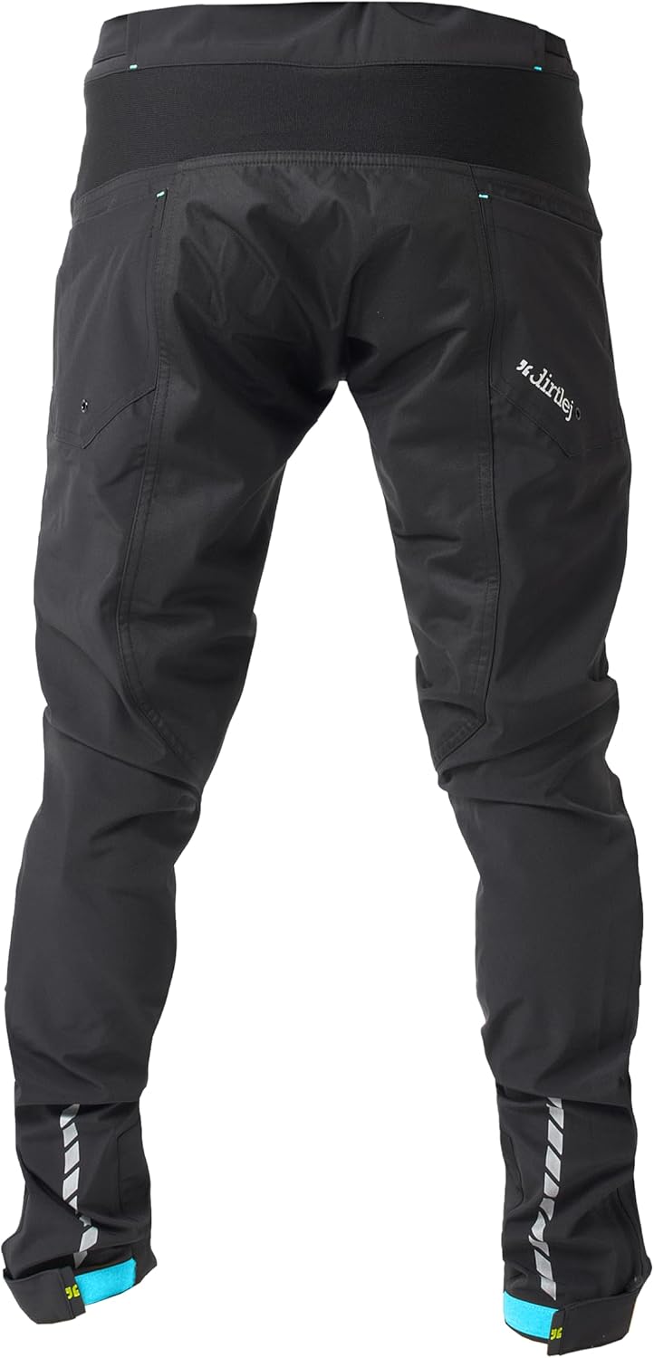 dirtlej trailscout Waterproof Long Black/Lime, MTB Fahrradhose lang Unisex XS Black / Lime, XS Black