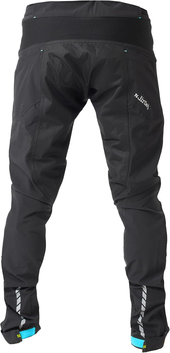 dirtlej trailscout Waterproof Long Black/Lime, MTB Fahrradhose lang Unisex XS Black / Lime, XS Black