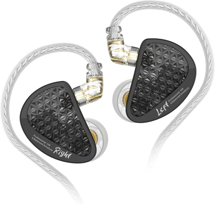 LINSOUL KZ AS16 Pro 16BA Balanced Armature Drivers Earphones HiFi Bass In Ear Monitor Earphones with