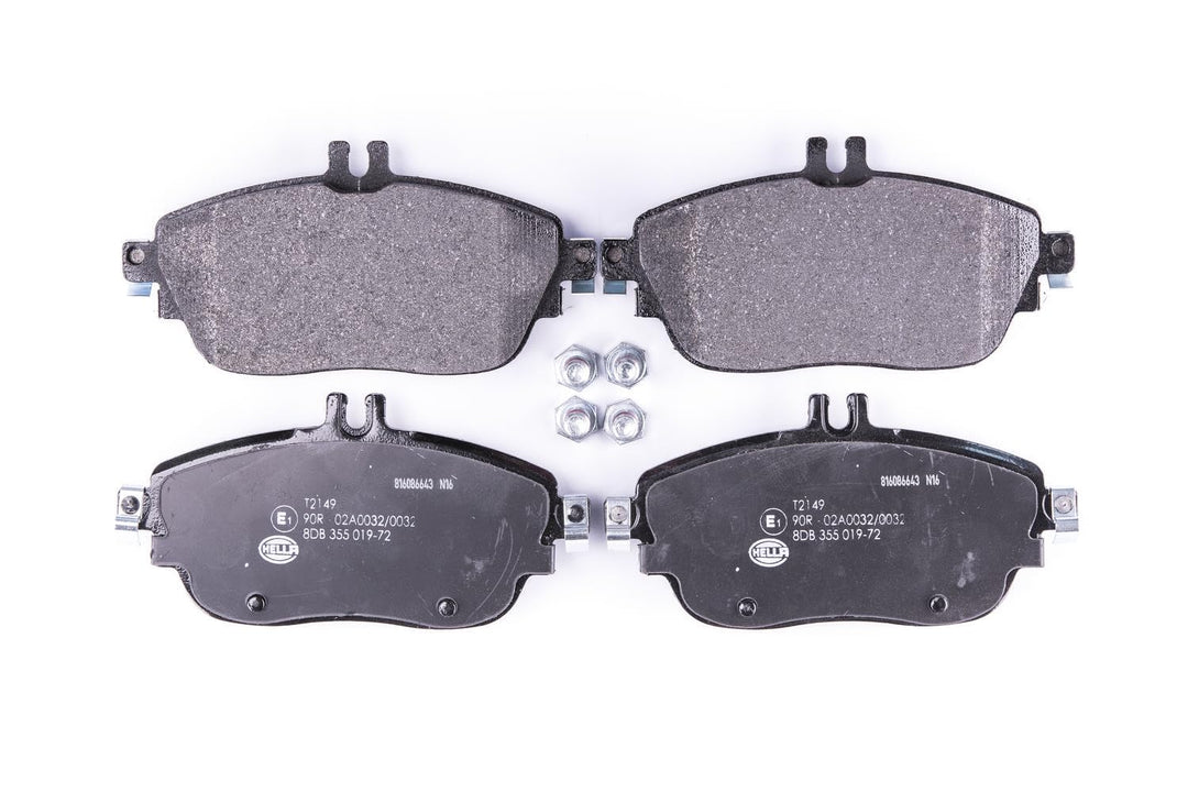 HELLA PAGID 8DB 355 019-721 Bremsbelagsatz - T2149 - Dicke/Stärke: 19mm - Bremssystem: TRW - für Ver