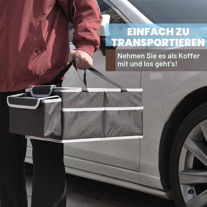 GUWINA Auto Organizer Rücksitz, Auto Organizer Kinder für Vorne und Rücksitz Klappbarer, Auto Organi