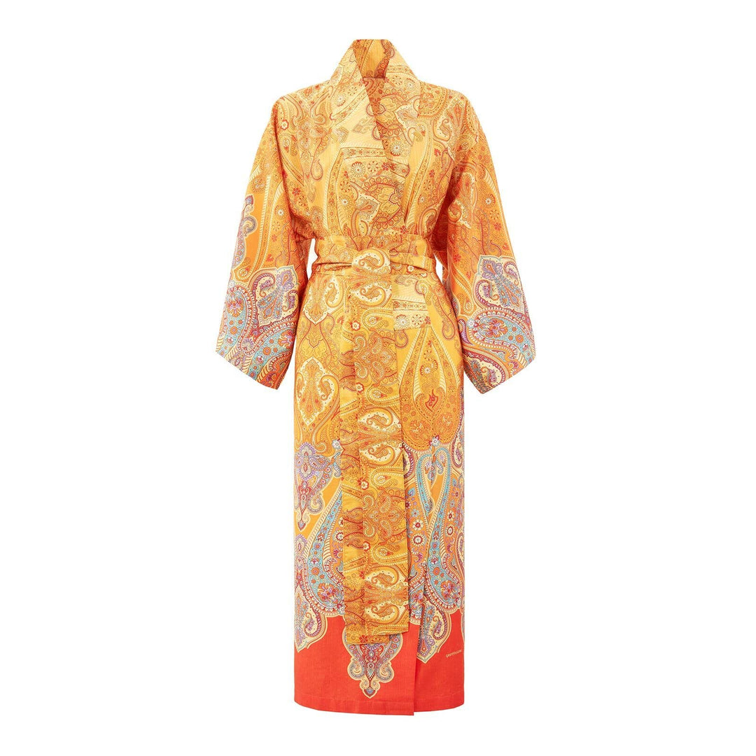 Bassetti RAGUSA Kimono, Baumwolle, Gold, S-M S-M Gold, S-M Gold
