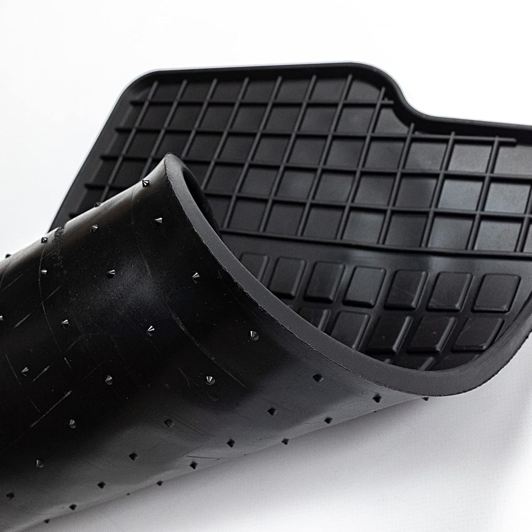 M MOTOS Gummimatten Auto Fussmatte passt für Volvo V70 I 1996-2000 Verbessern Sie Ihren Reisekomfort