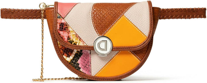 DESIGUAL RIÑOAYAX NYON Camel Bauchtasche GÜRTELTASCHE