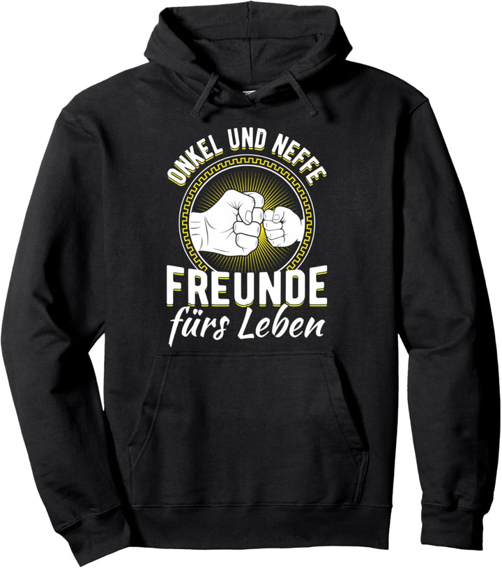 Onkel und Neffe Freunde Fürs Leben Patenonkel Tauf-Pate Pullover Hoodie