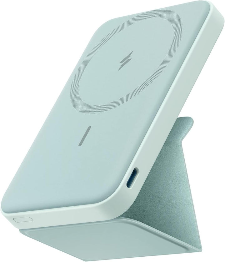 Anker 622 Magnetische Kabellose Powerbank (MagGo), 5000mAh Klappbare Magnetische Powerbank mit USB-C