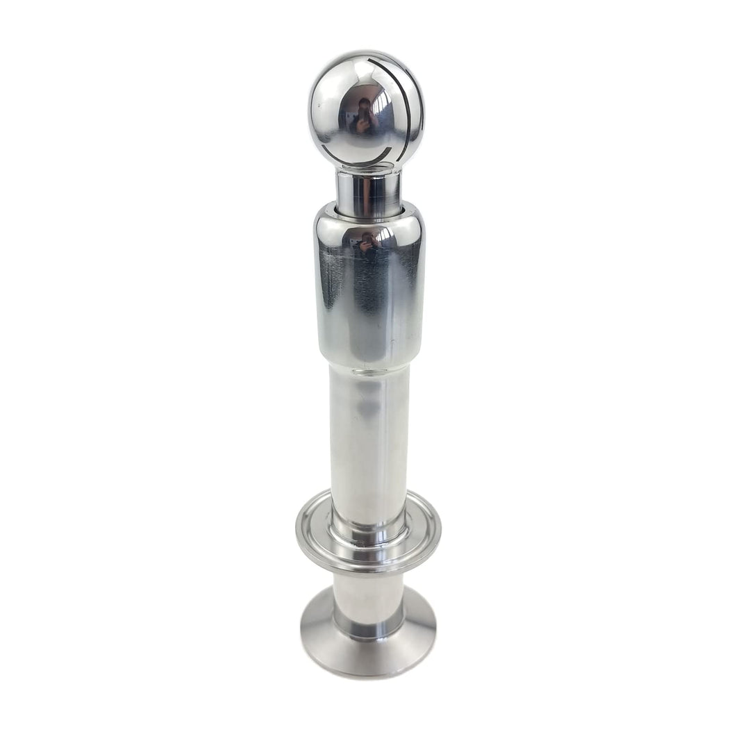 1.5" Tri Clamp auf 1.5" Tri Clamp Rotierender CIP Sprayball Edelstahl AISI304/1.4301 (1.5"TC x 1.5"T