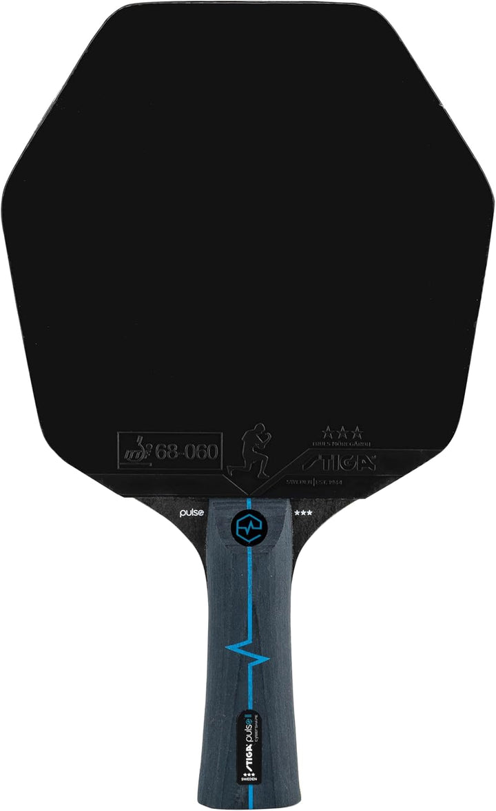 STIGA Tischtennis Set Pulse Box II 3-Star Cybershape - 3 Sterne ITTF-zugelassene Tischtennisschläger