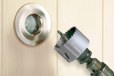wolfcraft Bi-Metall-Lochsägeneinsatz-Set „Elektro“, 7-tlg. I 5423000 I Für Holz, Kunststoffe, Metall