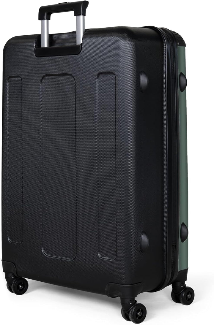 NoBoringSuitcases.com® Koffer XL Gross 77x51.5x28 cm Hartschale Reisekoffer 4 Rollen Leicht Koffer T