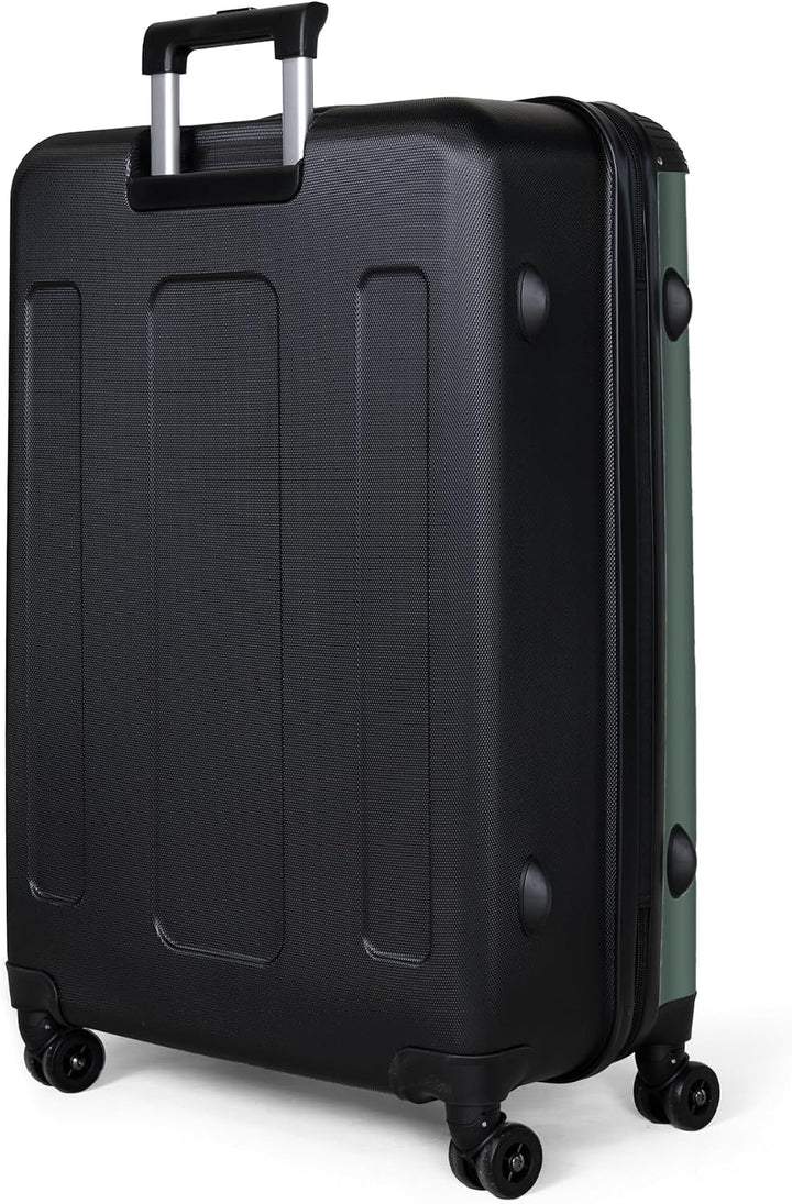 NoBoringSuitcases.com® Koffer XL Gross 77x51.5x28 cm Hartschale Reisekoffer 4 Rollen Leicht Koffer T