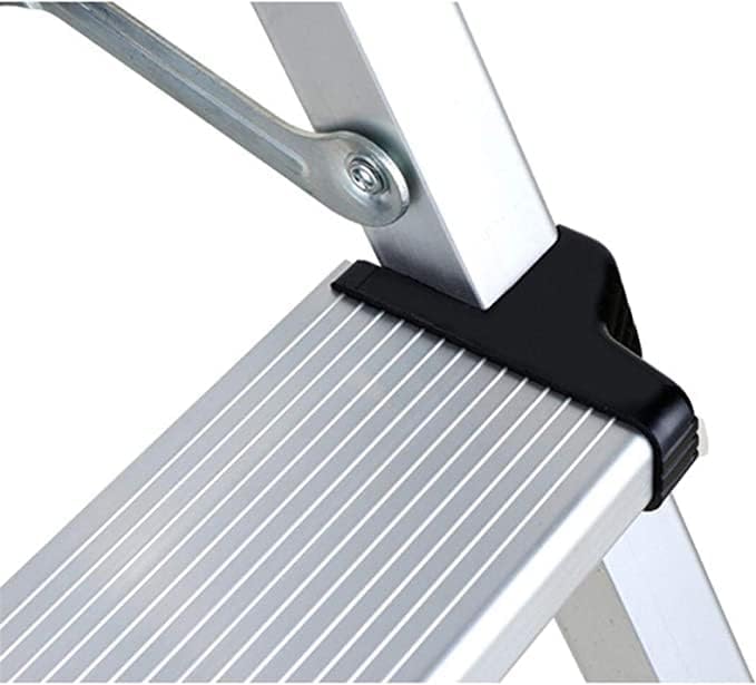 Treppe Leiter aus Aluminium, faltbar, doppelseitig, 3 Stufen