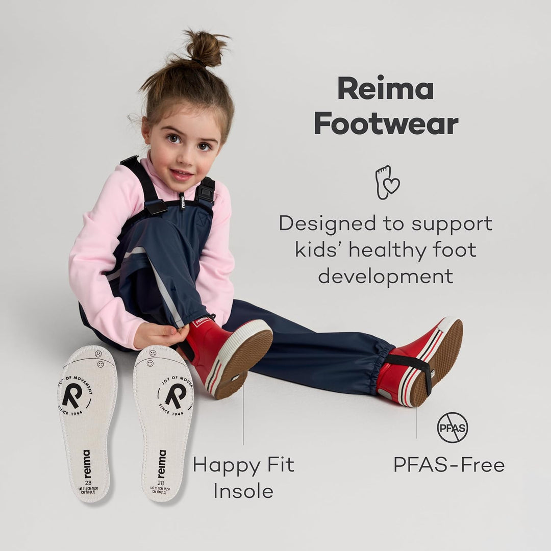 Reima Kinder Ankles Gummistiefel Regenstiefel Gelb 31 EU, Gelb 31 EU