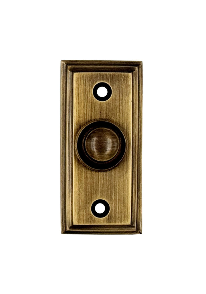 A29 Wired Messing Türklingel Chime Push Button in Antik Messing Finish Vintage dekorative Türklingel