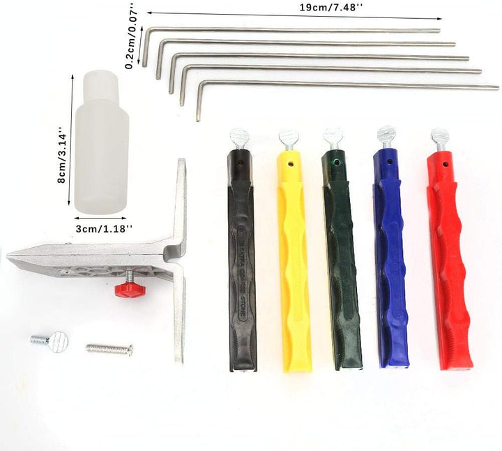 Messerschärfer, Schleifer Schärfstein Set Professionelle Küche Fix-Angle Messerschärfer System Kit f