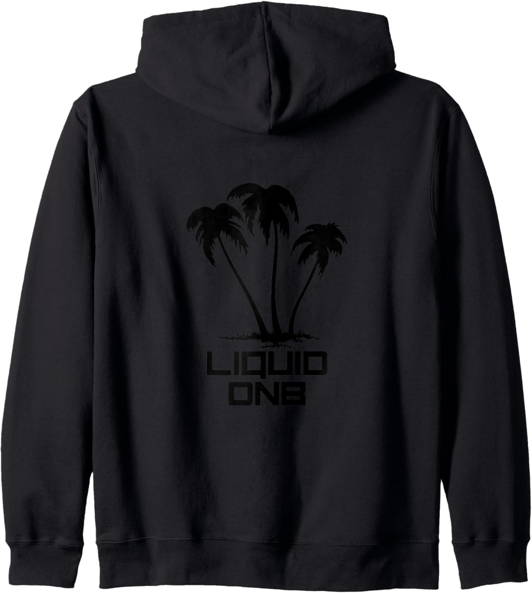 Liquid Drum & Bass DnB Palm Tree Drum n Bass Kapuzenjacke