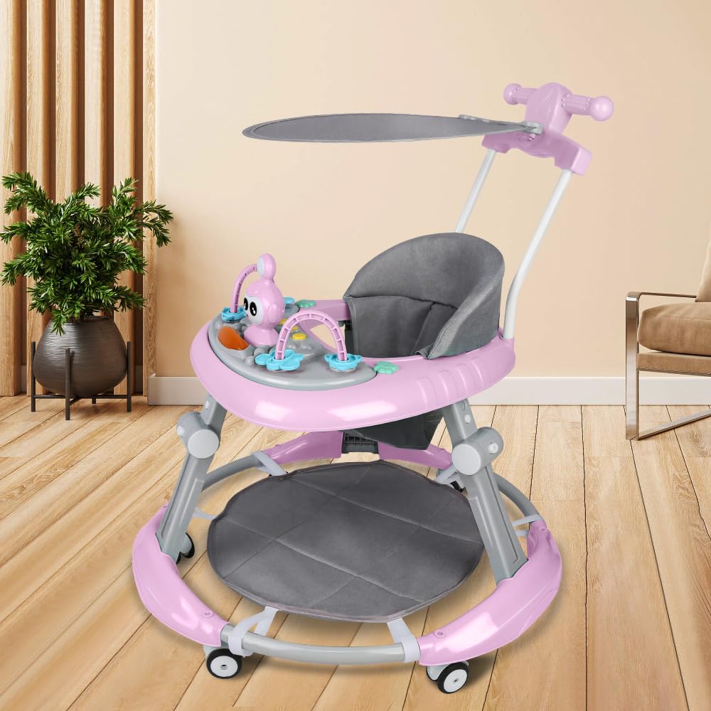 Lauflernhilfe für Babys, Jungen, Mädchen, mitwachsend, 5-in-1, Lauflernhilfe für Babys, faltbar, Räd