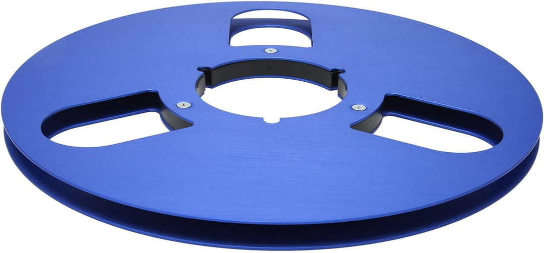 Aufnahmebandspule, 1/4 10-Zoll-Leerbandspule, Universelle 3-Loch-Aluminiumlegierung, Offene Spule fü