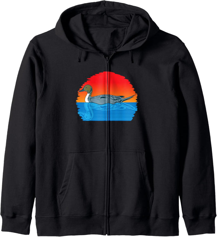 Ente Wasservogel Kapuzenjacke