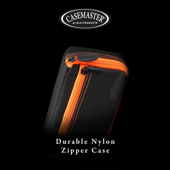 Casemaster Plazma Dartkoffer für weiche Dartpfeile mit Stahlspitze, für 3 Dartpfeile und integrierte