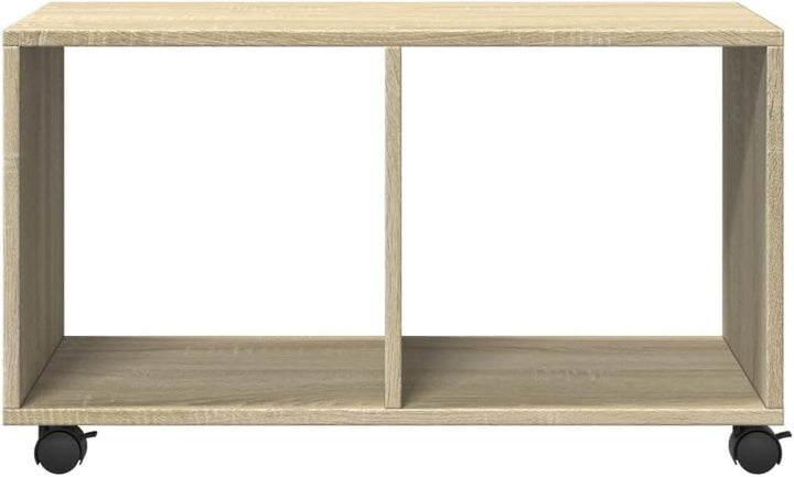 vidaXL Rollschrank, Rollcontainer mit Offenem Design, Aktenschrank für Büro Wohnzimmer, Büroschrank