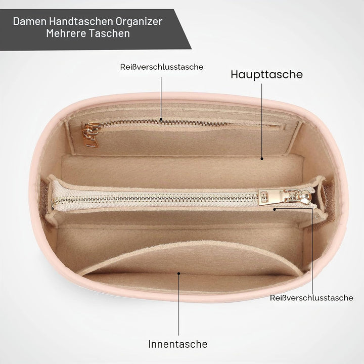 KESOIL LV Speedy 20 LV Alma BB Filz-Organizer-Einsatz, Geldbörsen-Organizer-Einsatz für Handtaschen