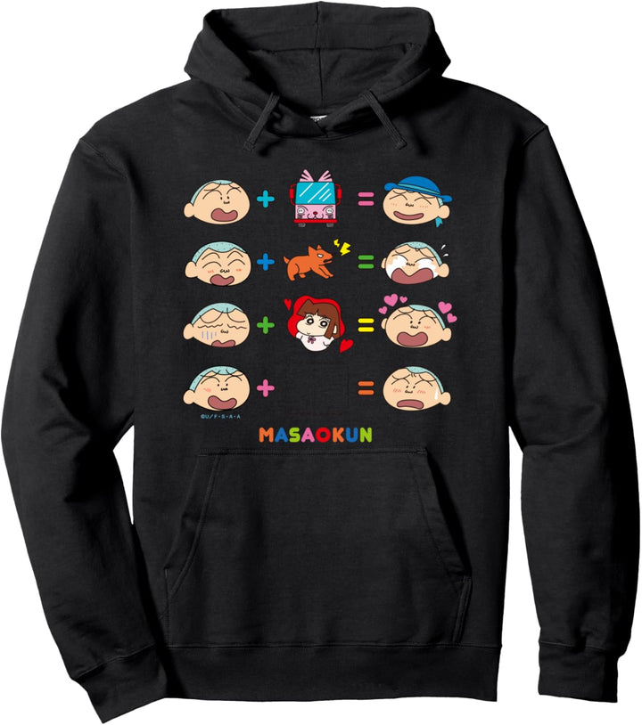 Crayon Shin-chan 〇＋〇＝?　Masao-kun Ver. Pullover Hoodie