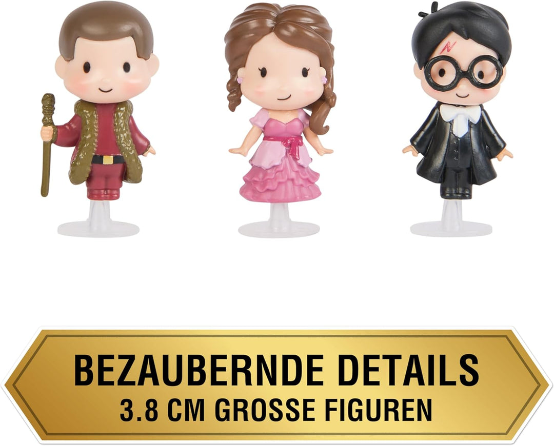 Harry Potter - Micro Magical Moments Sammelfiguren Multipack "Weihnachtsball" mit Harry, Hermine und