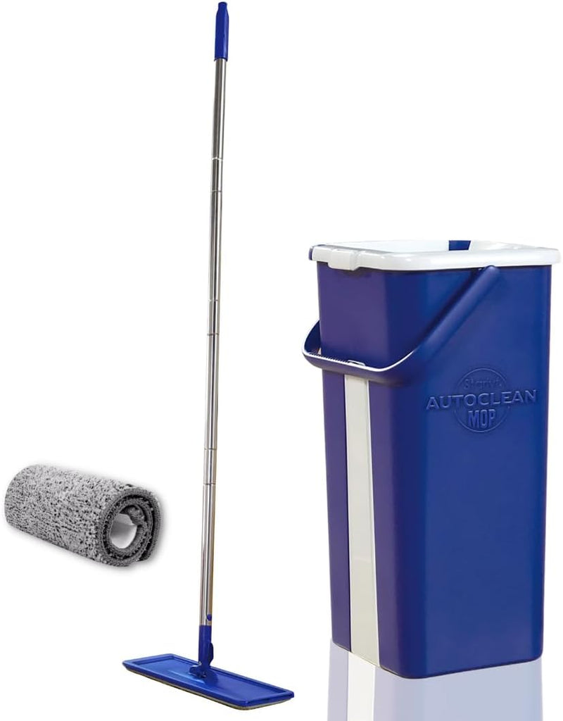 STARLYF AutoClean Mop - das Reinigungssystem mit automatisch trocknendem Mopp und Eimer, einem Mikro