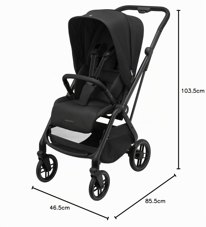 Maxi-Cosi Leona² Kinderwagen, 0–4 Jahre, 0–22 kg, federleichter, superkompakt Buggy, umdrehbare Sitz