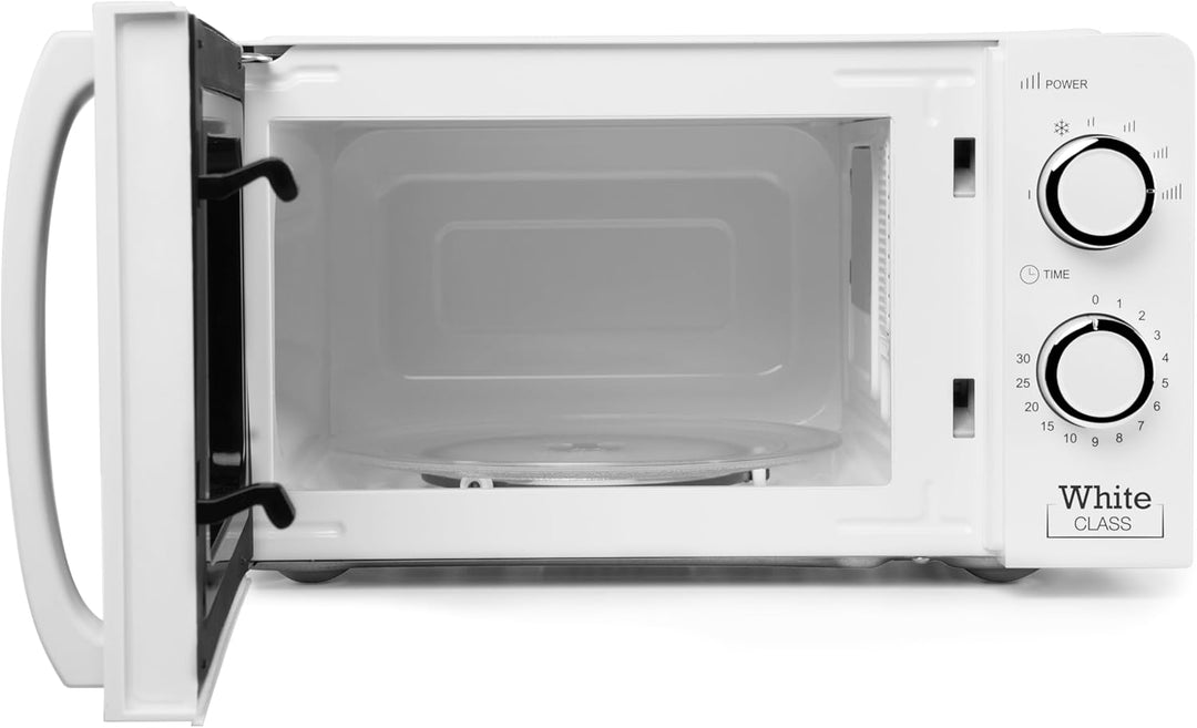 Orbegozo MI 2115 Mikrowelle mit 20 Liter Fassungsvermögen, 6 Betriebsstufen, Timer bis zu 30 Minuten