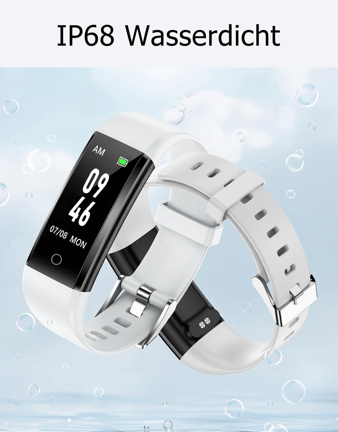 GRV Schrittzähler Uhr Ohne Bluetooth/App/Handy für Damen und Heren,Kinder Fitness Tracker Fitnessuhr