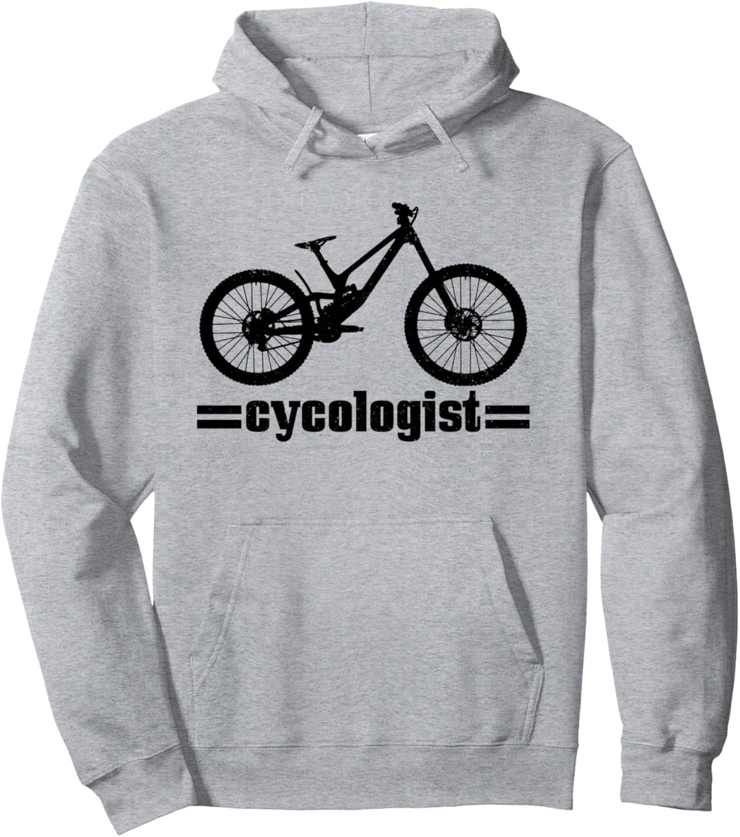 Mountainbike MTB Downhill Cycologist Lustig Mountainbiker Pullover Hoodie