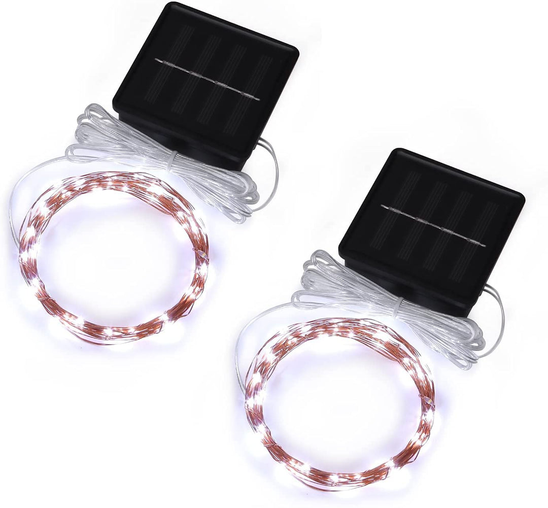 Topfashion+ Solar Mini Teeny winzige Lichter, Sternen String Licht für Garten Fee, Baum, Geländer, A