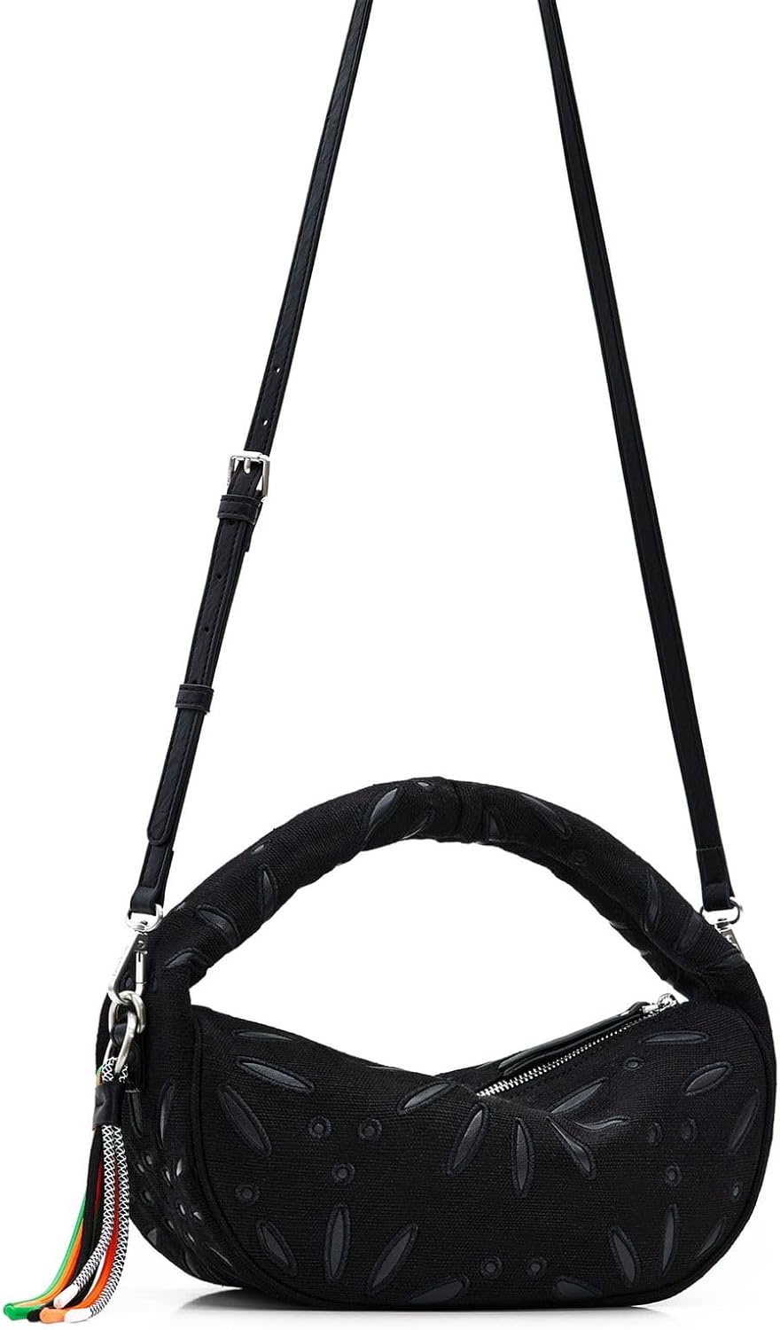 Desigual Damen Bag_Summer Dandelion BANG 2000 Black Schwarz, Schwarz