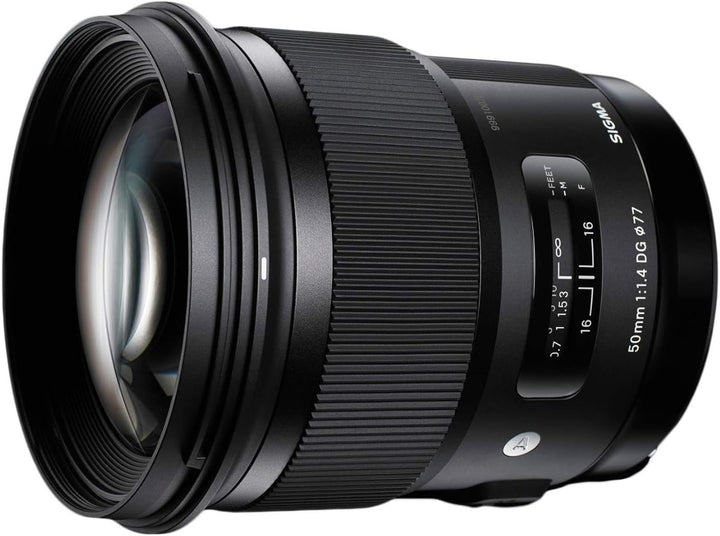Sigma 50mm F1,4 DG HSM Art Objektiv für Nikon F Objektivbajonett für Nikon Single, für Nikon Single