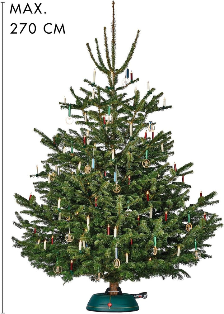 Krinner Sonder Edition Weihnachtsbaum Christbaumständer Premium L PINK inkl. Fusspedal- und Einseilt