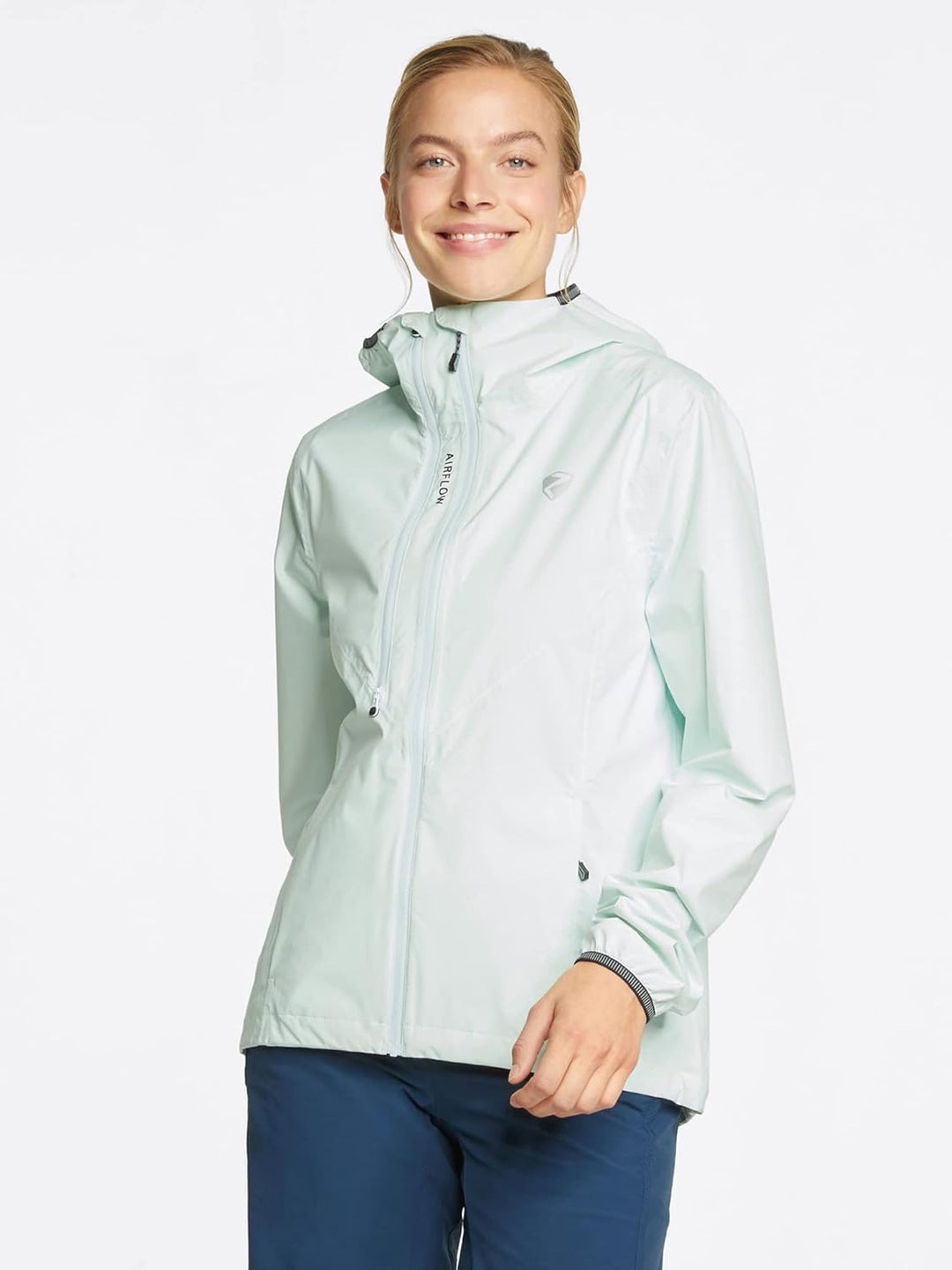 Ziener Damen Narela Regenjacke - Fahrrad|Mountainbike|Outdoor - wasserdicht,atmungsaktiv,Ventilation