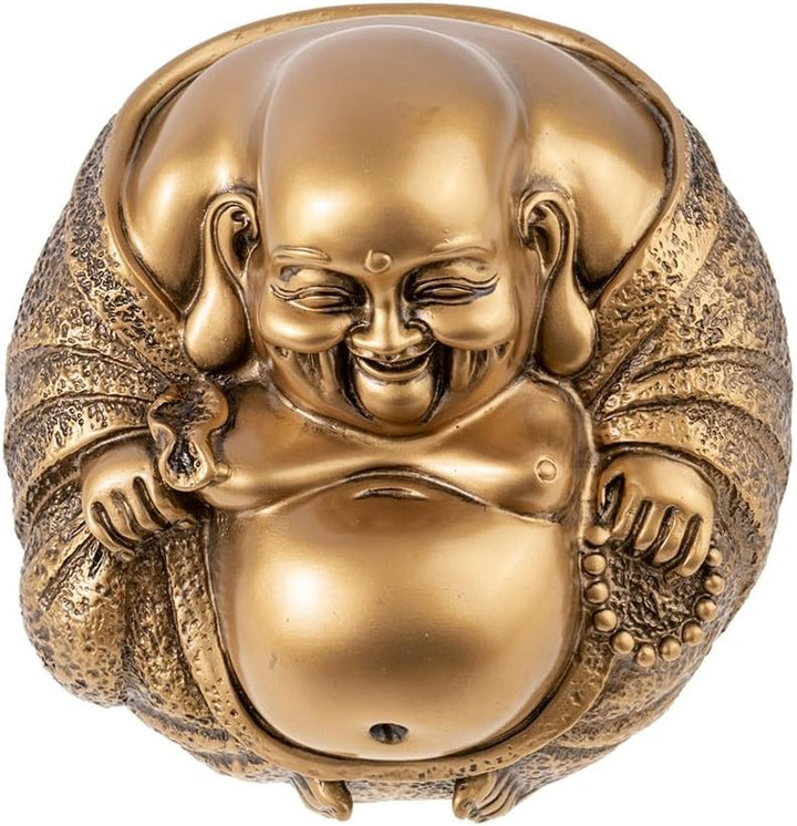 Grosse lachende BouddDHA – asiatische Dekoration – 15 x 15 cm Buddha für, Buddha für Wohlbefinden.