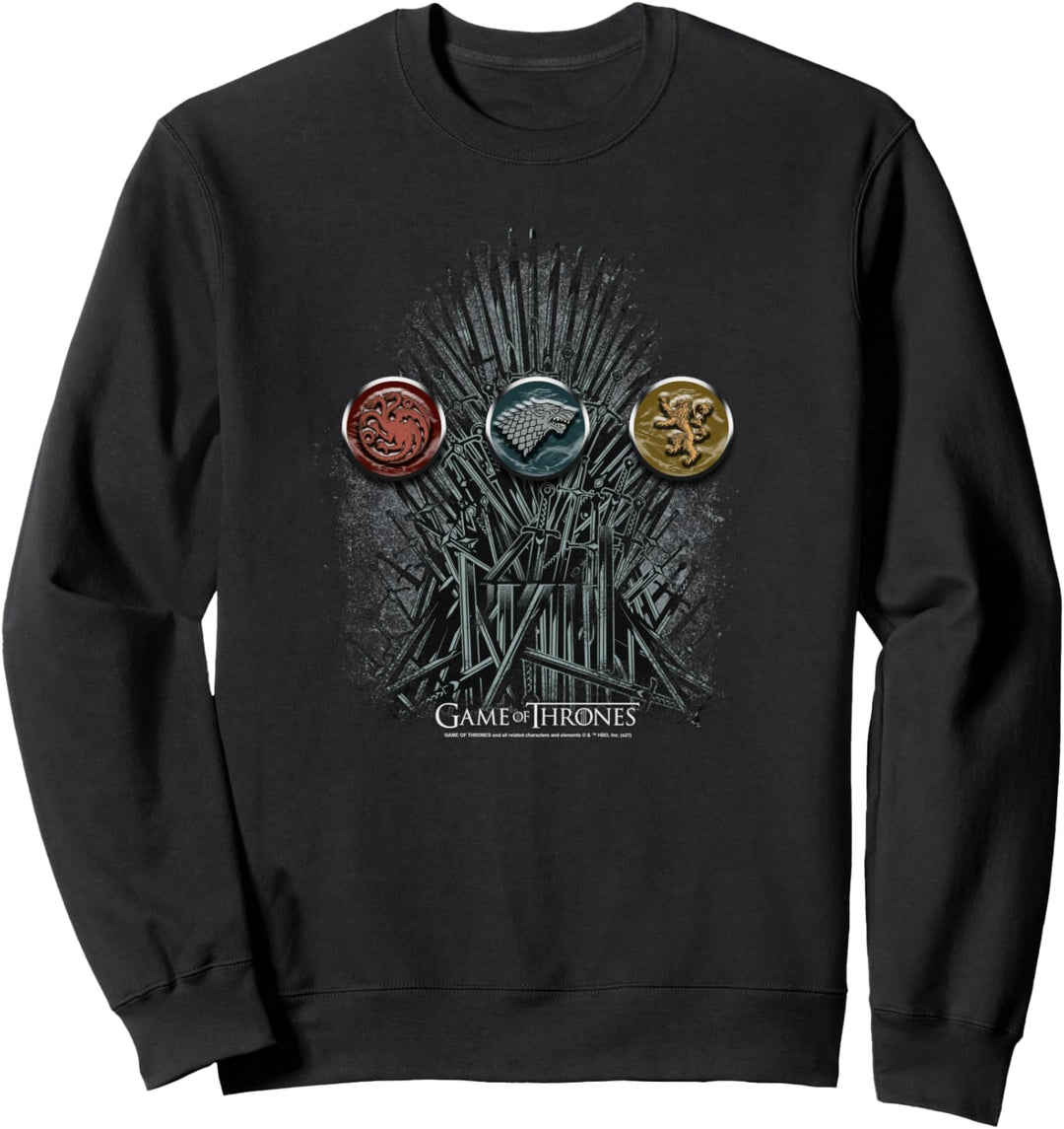 Game of Thrones For the Throne Sigils Sweatshirt