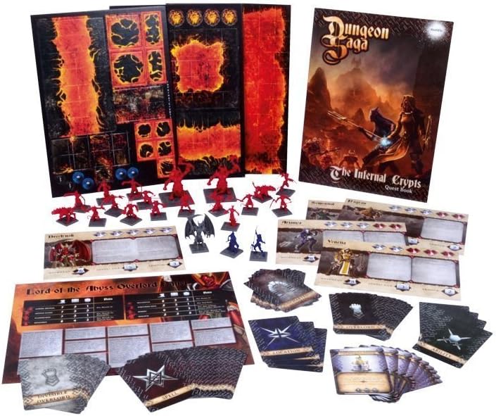 Mantic Games MGDS05 – The Infernal Crypts – Dungeon Saga The Zwerg Kings Quest Expansion – Fantasy 2
