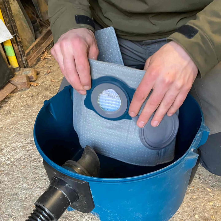 Wiederverwendbarer Macam Staubsaugerbeutel für Bosch GAS 20, GAS 25 und 35 L/M/H Absaugmobil (BOSCH